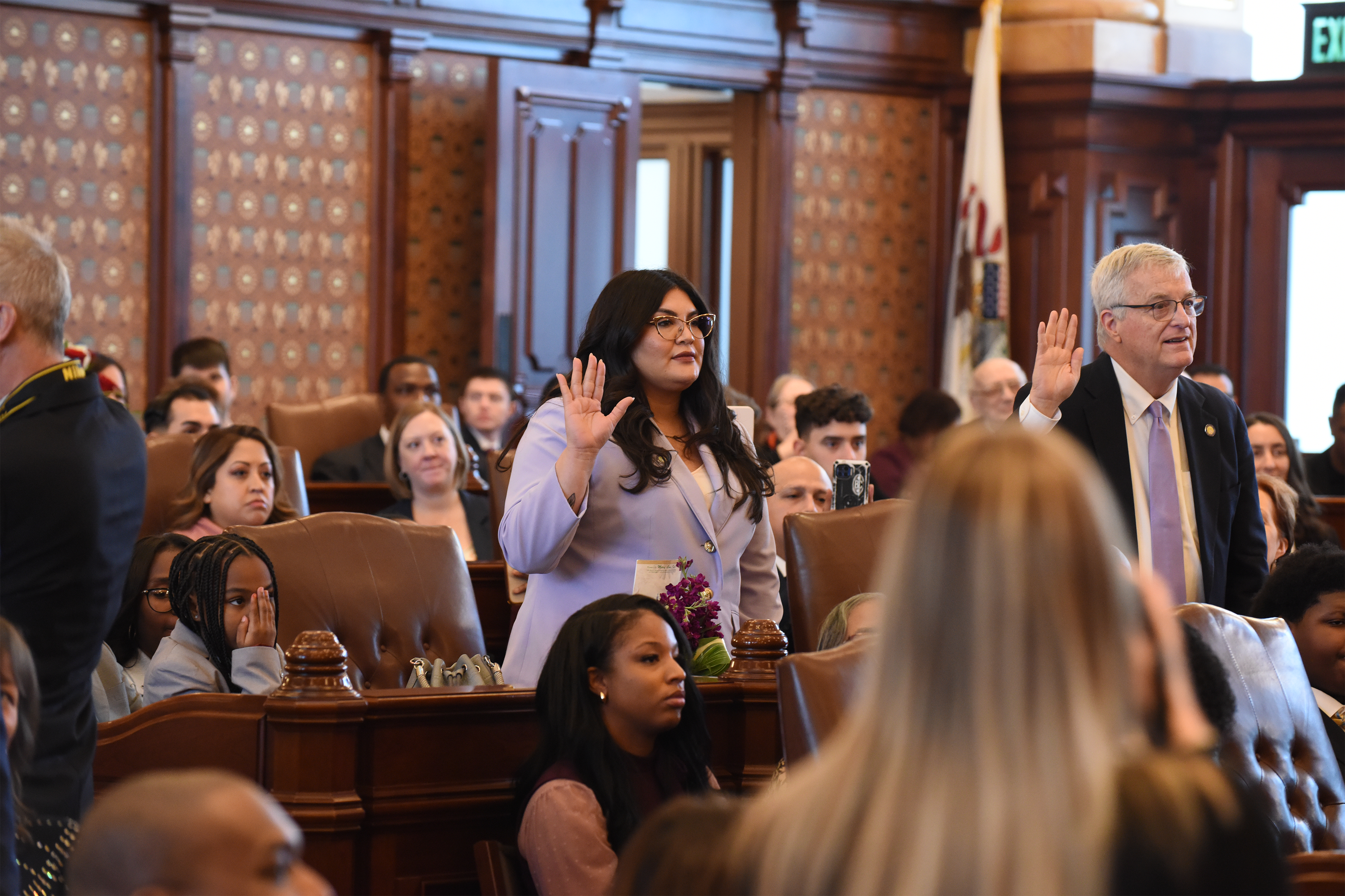woman sworn in