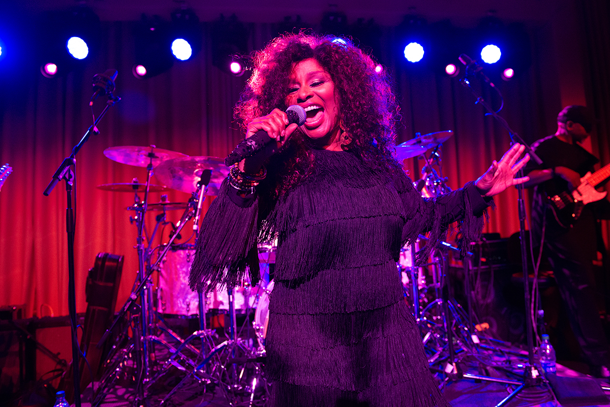 Chaka Khan performed at the 2019 Posse Gala, held at the Metropolitan Museum of Art.