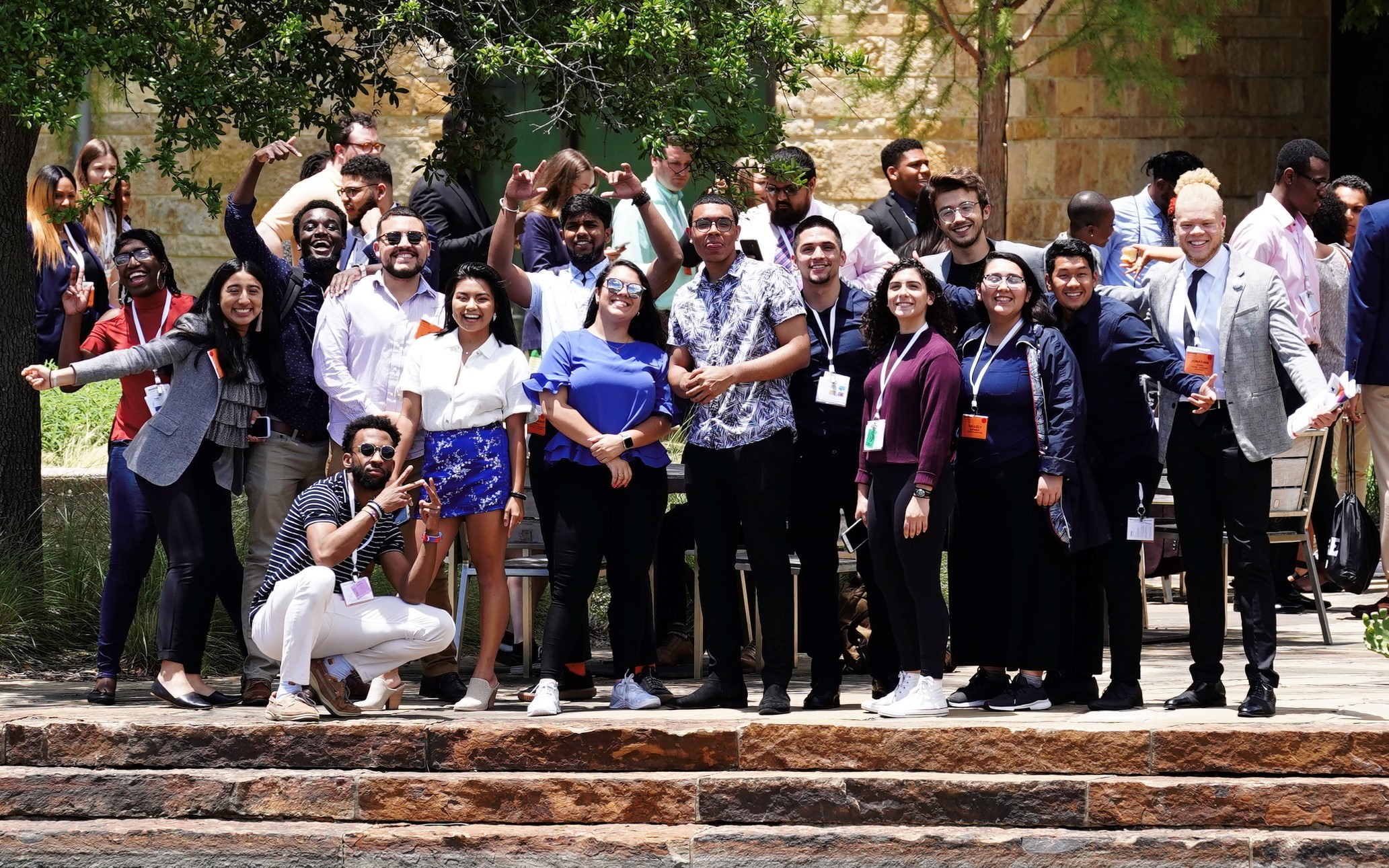 Delegate attendees at the 2019 PossePlus Summit, sponsored by Deloitte and held at Deloitte University.