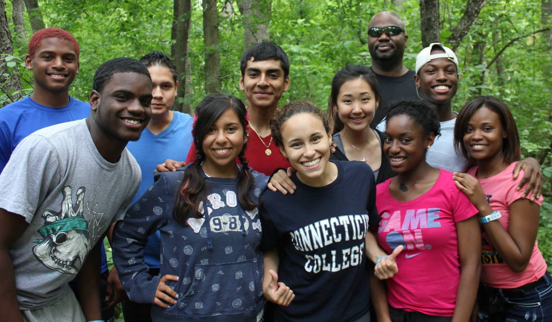 Maurice (front row, left) with his Posse as an undergraduate Scholar.