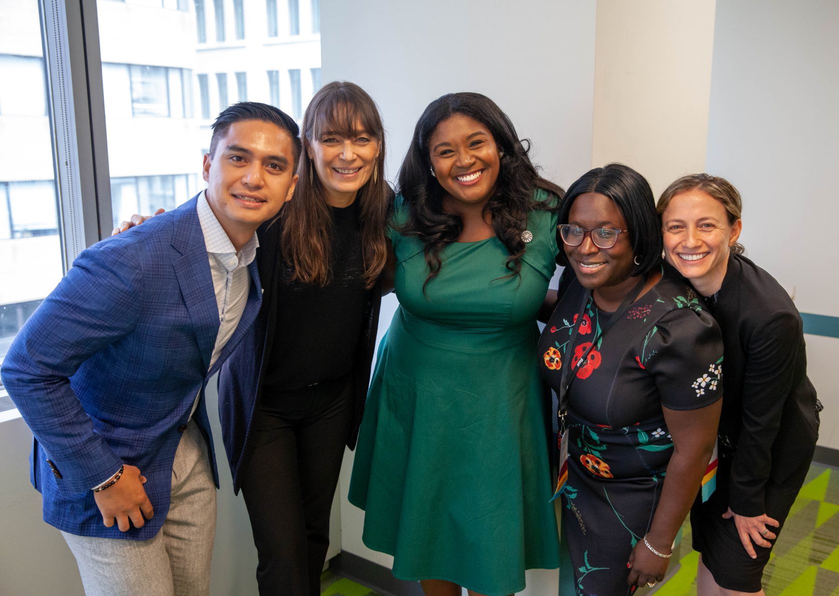 Ainslie Award winners with Posse President + Founder Deborah Bial.