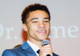 Scholar Elijah Morgan, a new member of Notre Dame's fourth Posse.