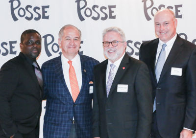Dr. James Dabney, Gerard Barousse, Michael Rodrigue and Rick Rizzo.