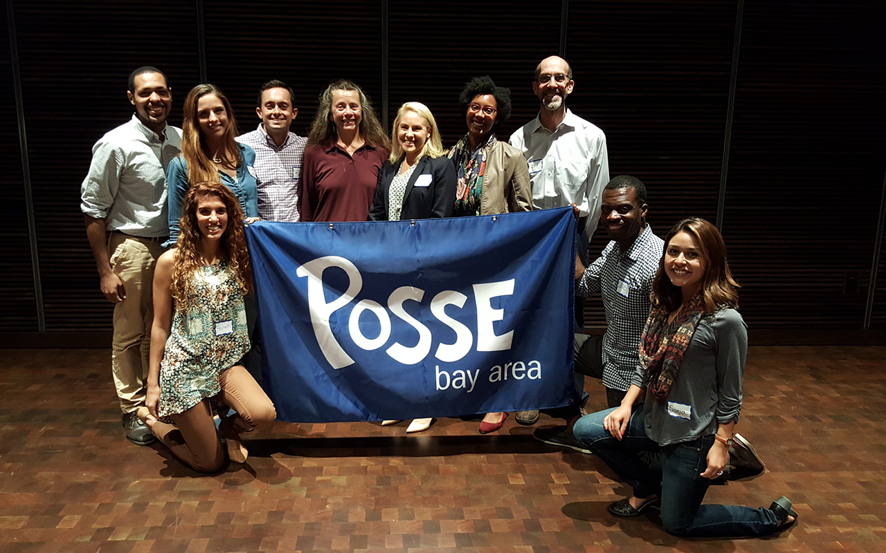 Bay Area Posse staff and volunteers after a DAP (Dynamic Assessment Process) session