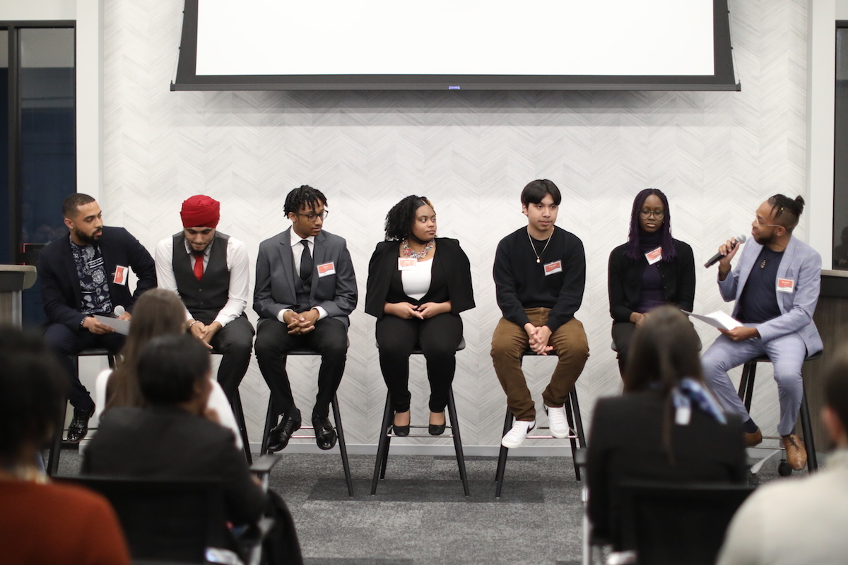 Incoming Scholars took the stage in a special panel at the Posse Chicago celebration.