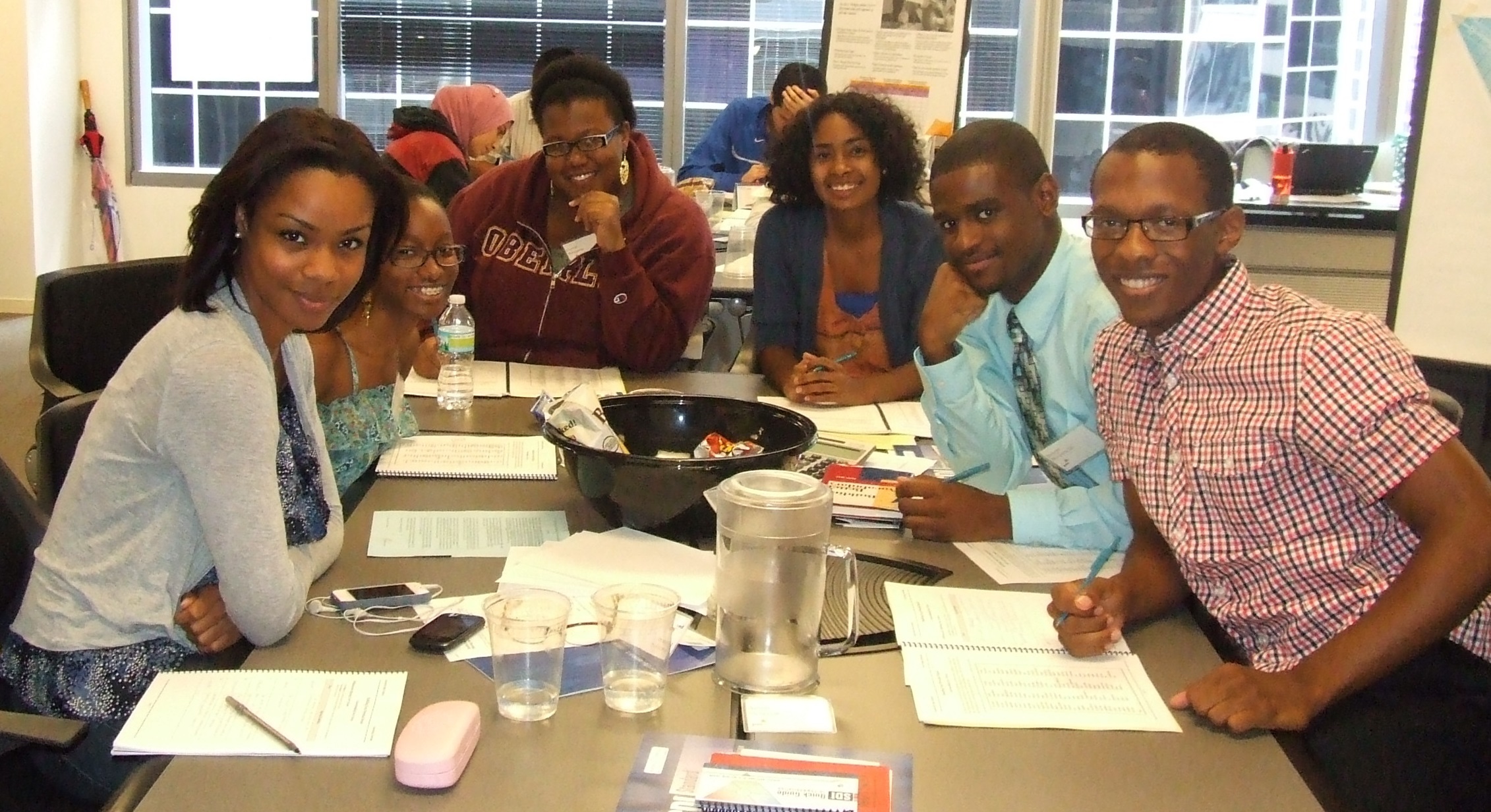 Forty Posse Scholars participated in PwC’s "Learn for the Future" initiative during the summer of 2012.