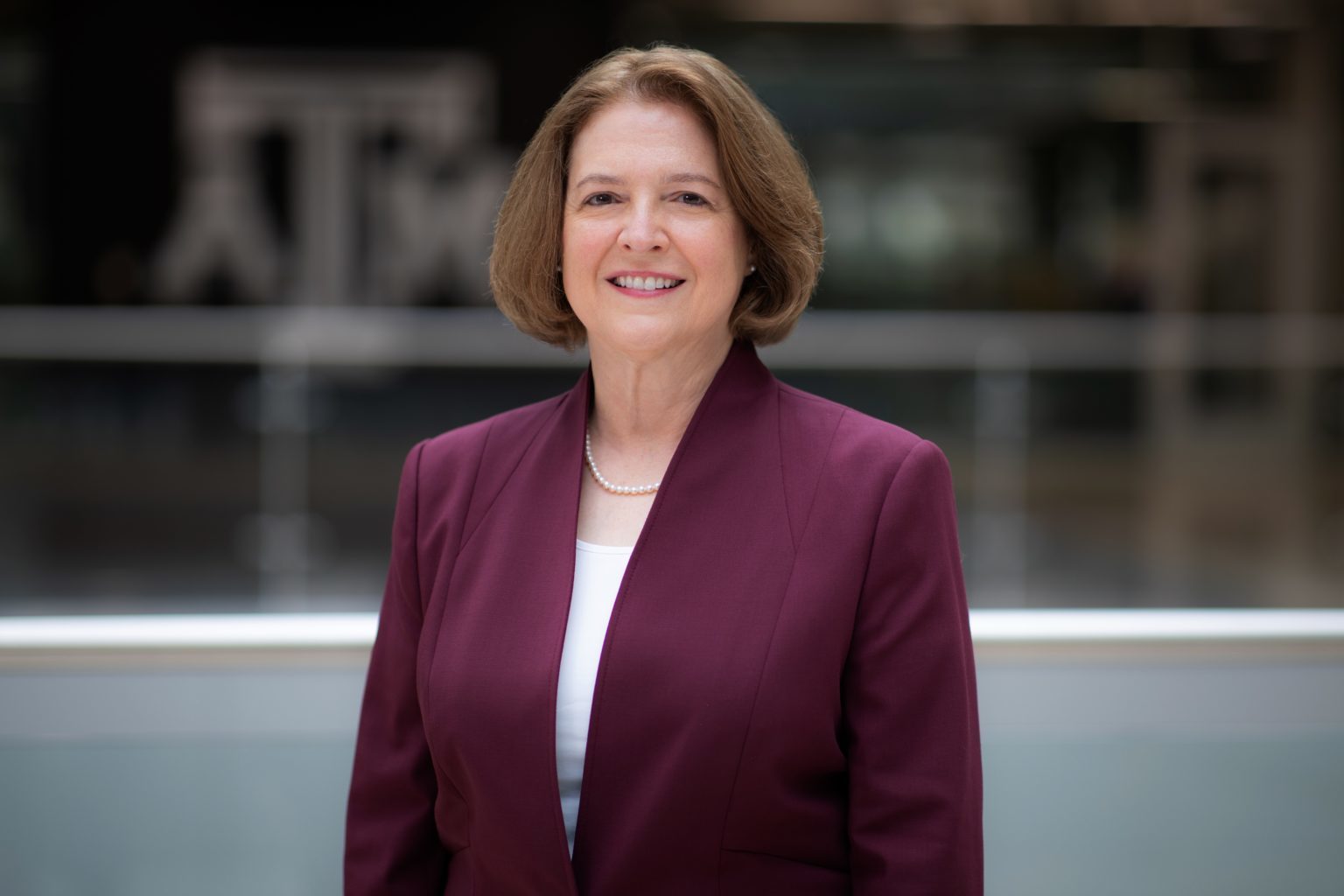 Texas A&M University President Katherine Banks.