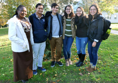 Posse Scholars on campus