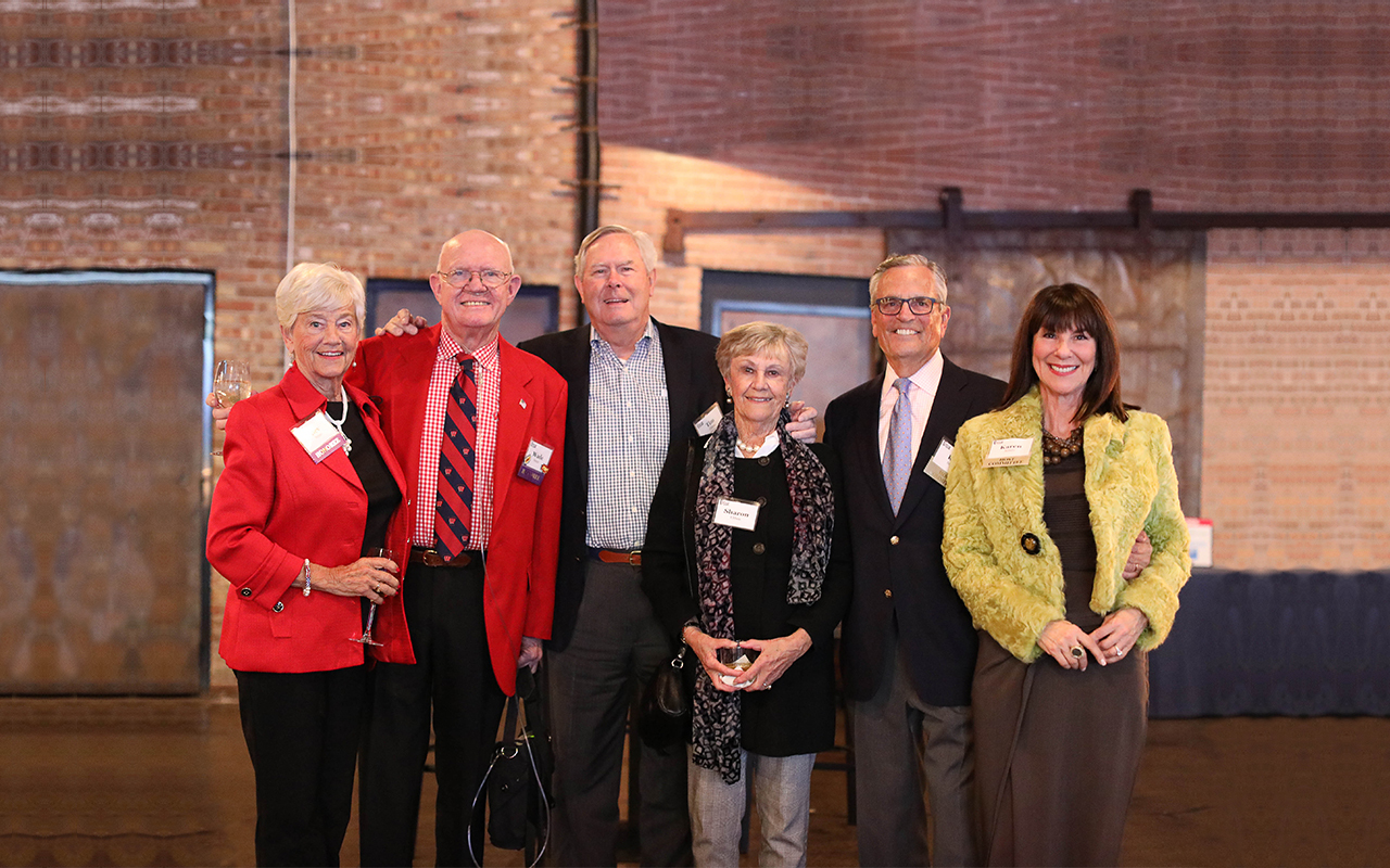 Bev and Wade Fetzer, Tim and Sharon Ubben and Ron and Karen Schutz at Posse Chicago’s 2018 Power of 10 event.