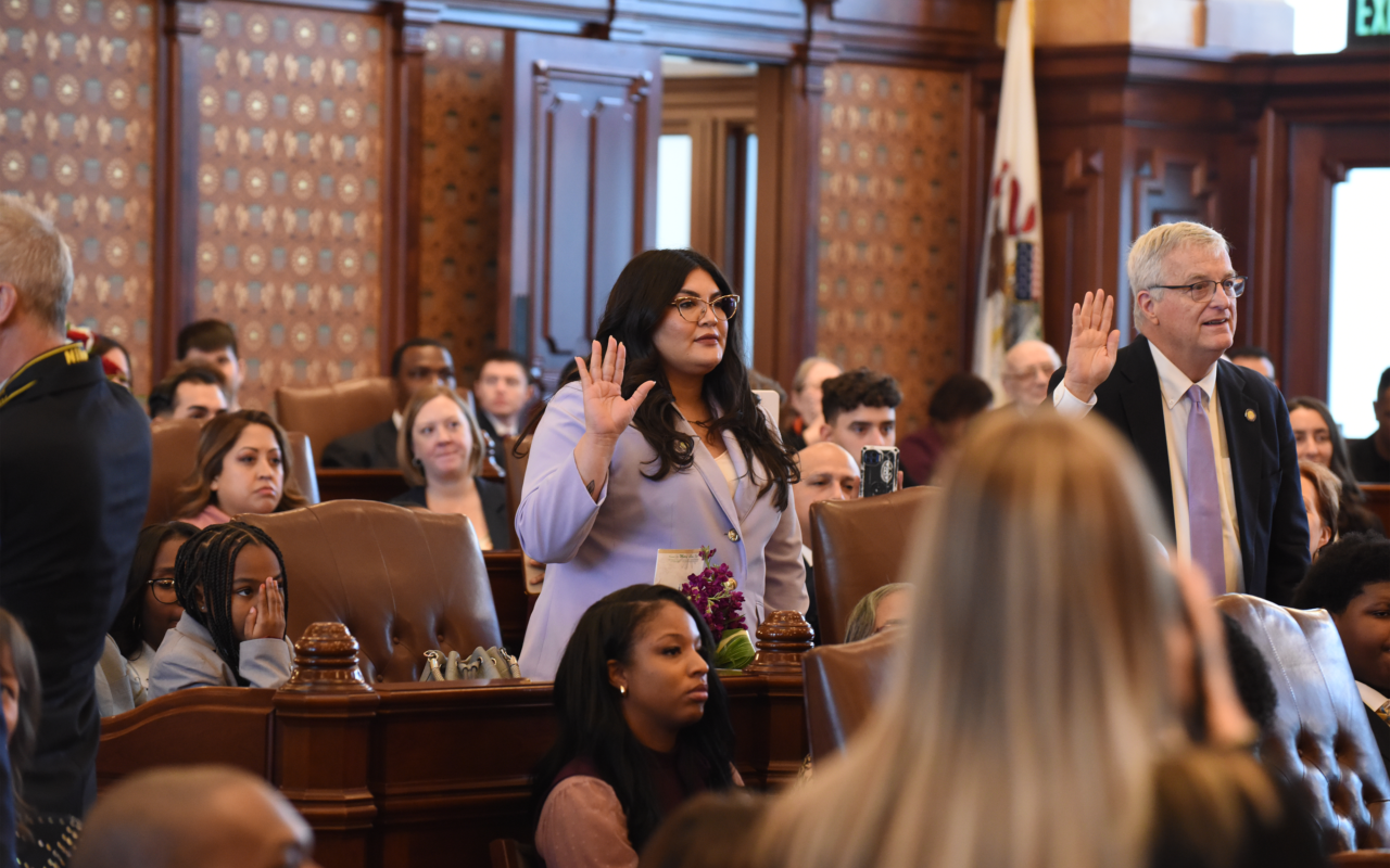 woman sworn in