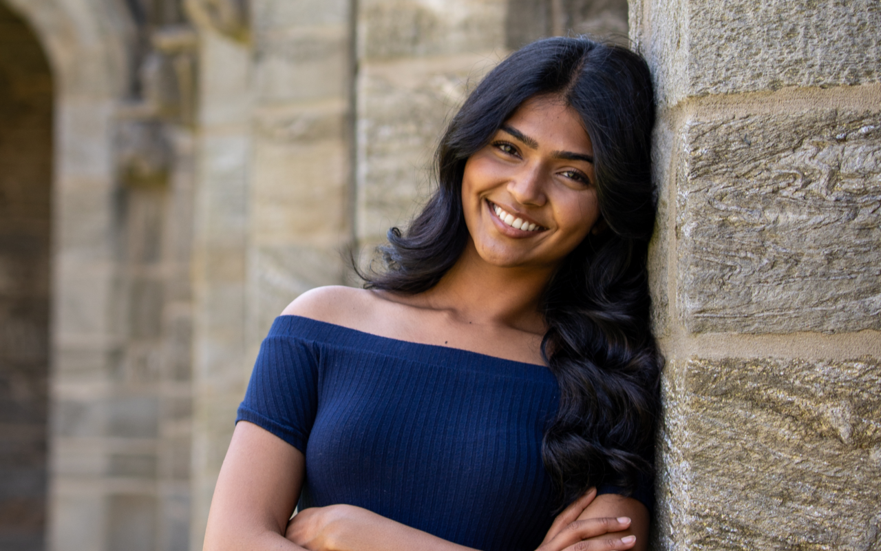 smiling woman