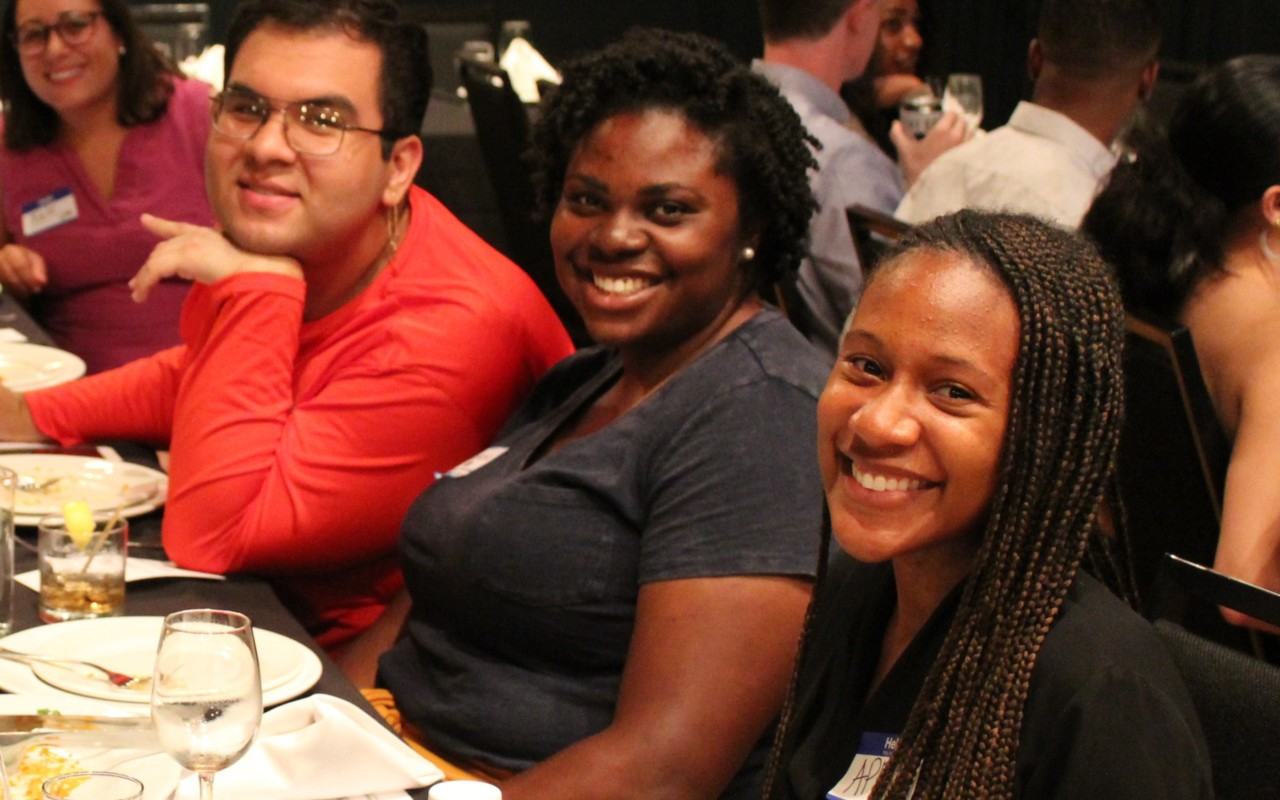 New graduates at the 2019 Posse New Orleans Alumni Induction.