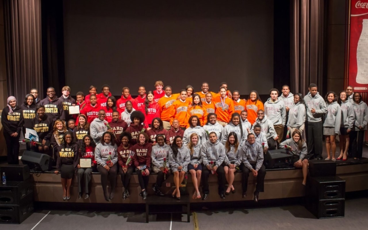 The 61 new Scholars at Posse Atlanta’s 2013 Awards Ceremony.