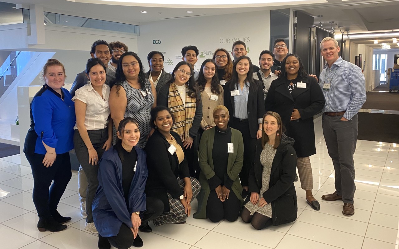 Posse Scholars at Boston Consulting Group in San Francisco.