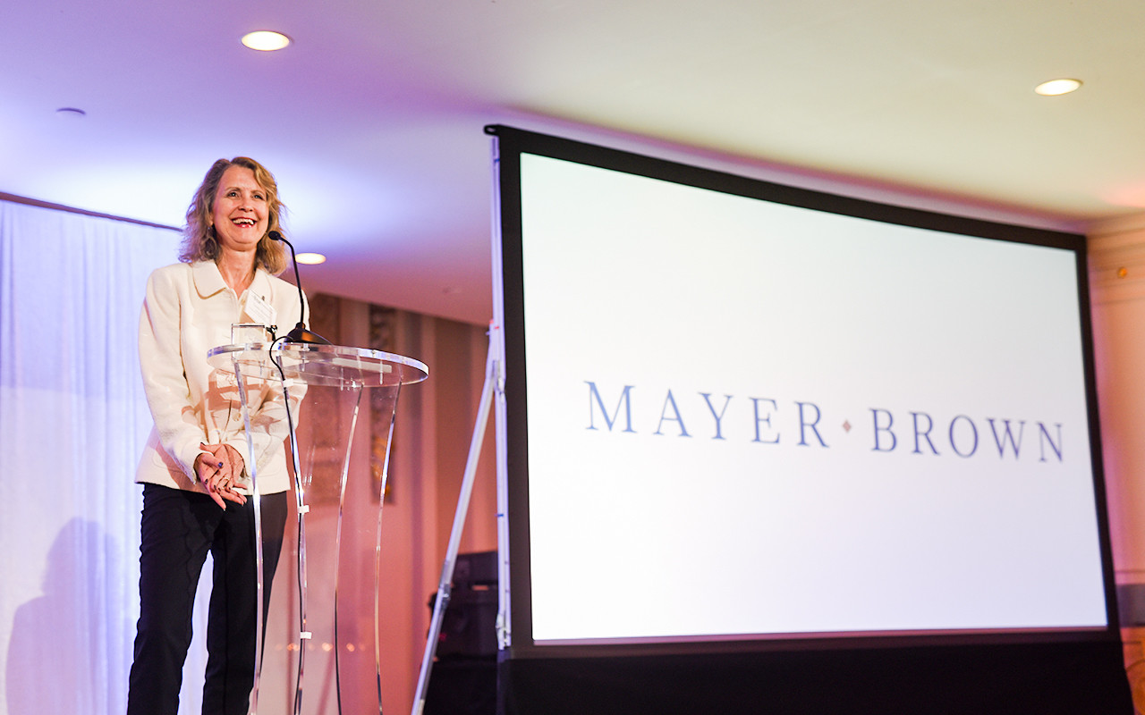 Mayer Brown Partner Linda L. Rhodes, a member of the Posse D.C. Leadership Council.