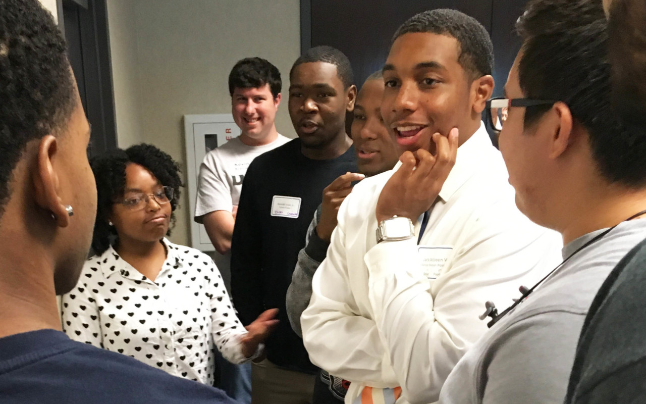 Posse Scholars at Deloitte in New Orleans.