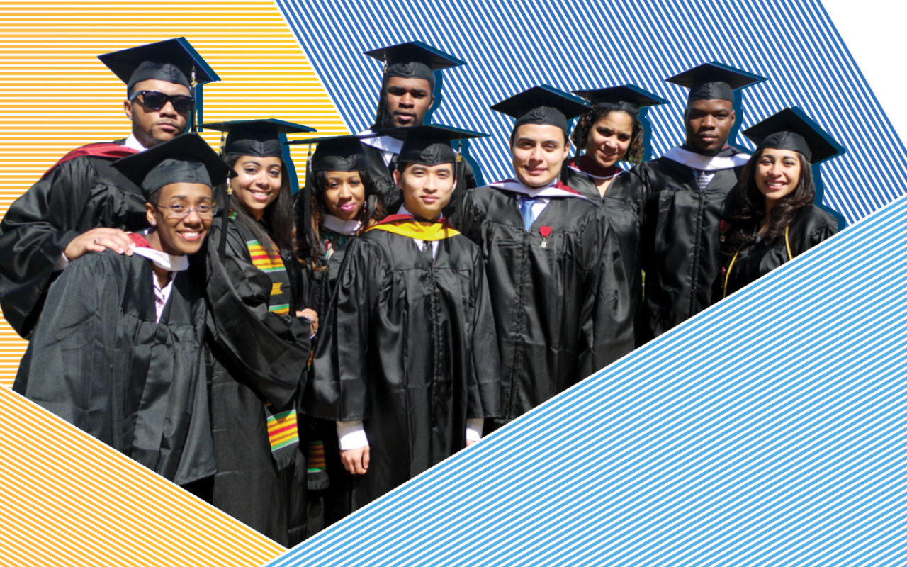 Posse in Cap and Gown