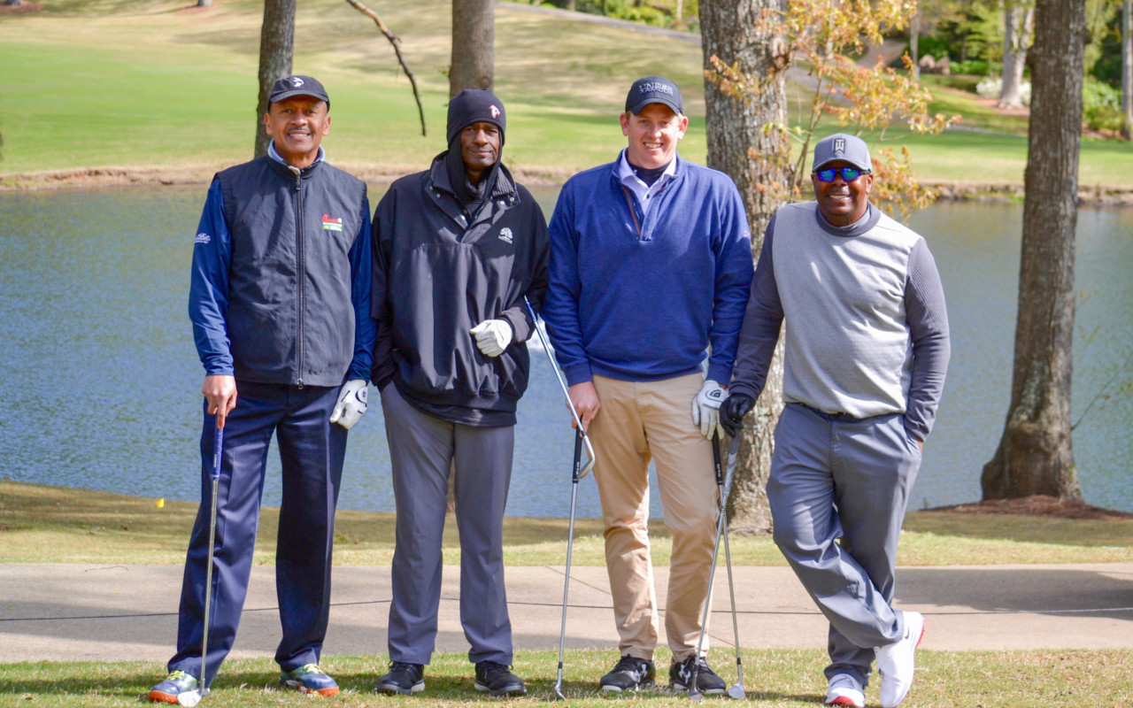 Georgia Power Team I, the winning foursome.