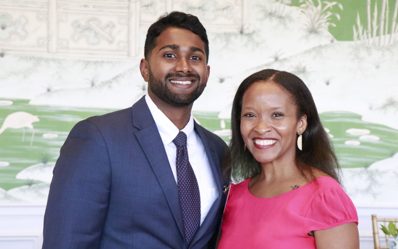 Vanderbilt Alum Vanessa Egerton and Ben Jacob Thumpayil.