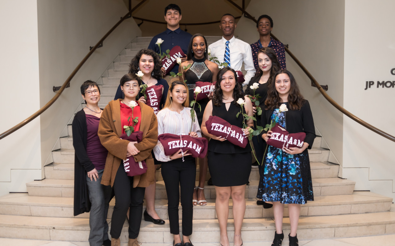 New Posse Scholars at the Houston Awards Ceremony.