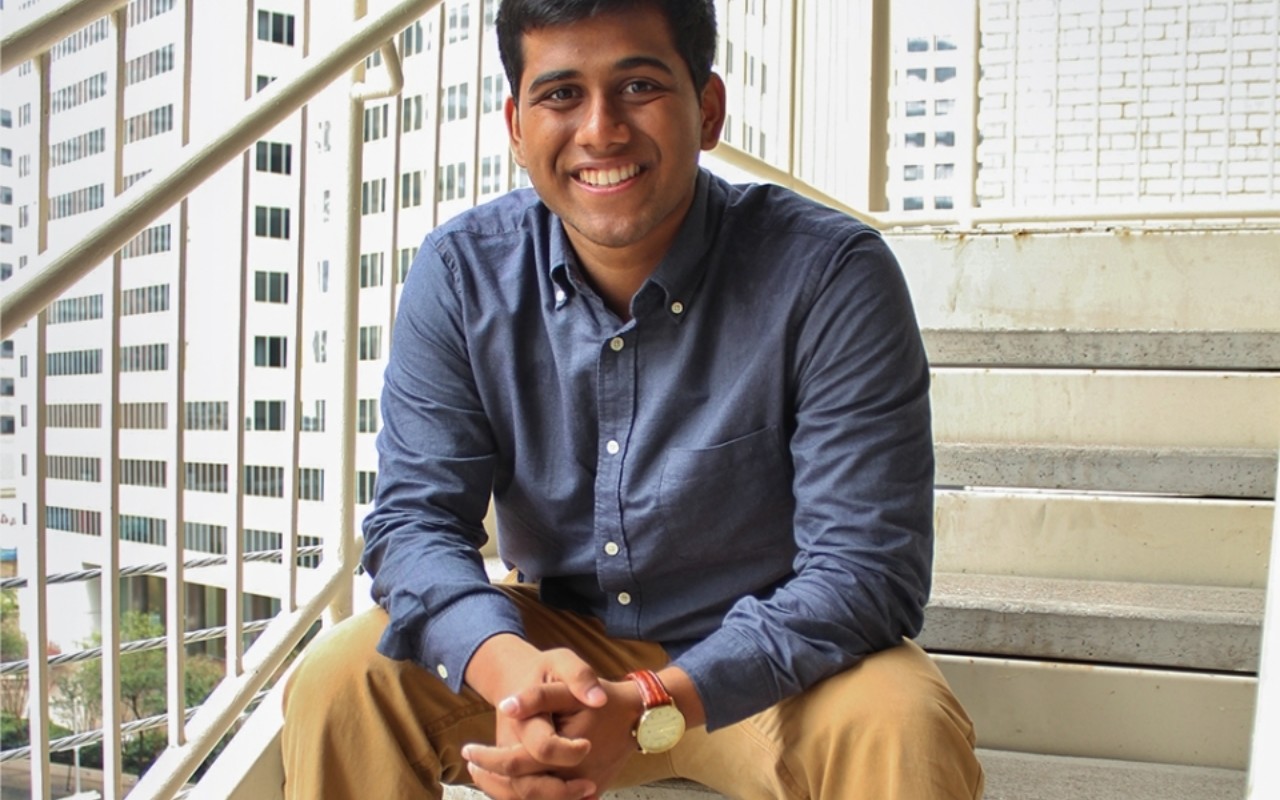 ​University of Virginia Posse Scholar Ronnie Kuriakose