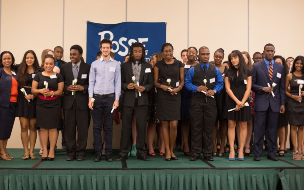 Posse Miami’s 2013 Scholars at their Awards Ceremony.