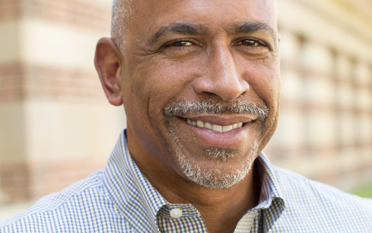 Conference keynote speaker Pedro Noguera, the Peter L. Agnew Professor of Education at New York University.