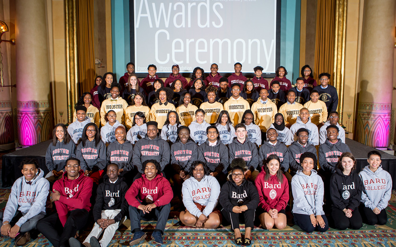 New Posse Atlanta Scholars at 2019 Awards Ceremony