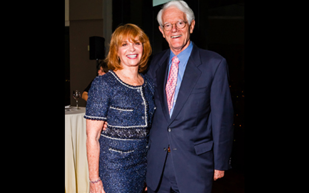 Power of 10 honorees Carolyn and Peter S. Lynch. [credit: Dana J. Quigley]