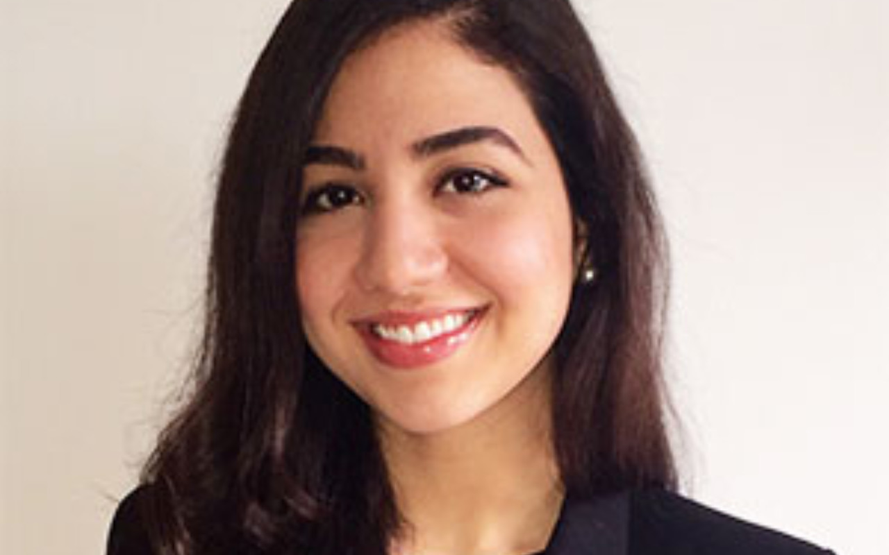 Brandeis University STEM Scholar Rabab Ayoub.