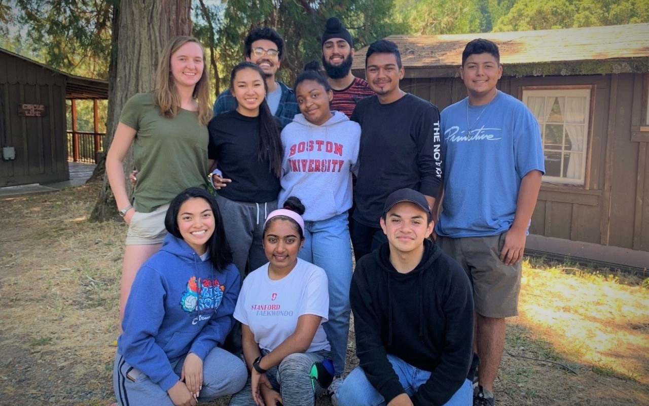 The newest Boston University Posse Scholars at their 2019 Summer Retreat.