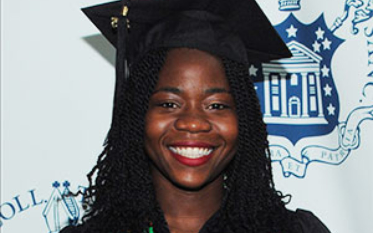 Fulbright Scholar Yanique Anderson, a 2015 Trinity College Posse graduate.