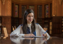 University of Southern California alumna Georgia Soares won the Humanity in action fellowship in 2016