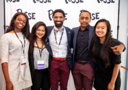 Posse alumni, PNAAC reps and panelists at the 2018 alumni conference.