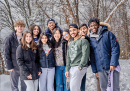 Happy Holidays Giving Tuesday Posse Group Photo