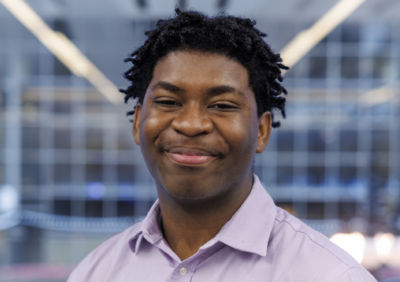 Smiling man. 