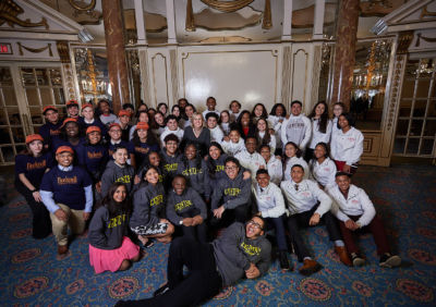 New Posse Scholars at the 2019 Posse Boston Awards Ceremony.