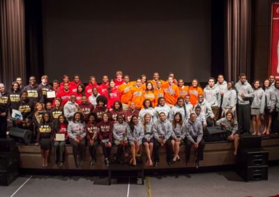 The 61 new Scholars at Posse Atlanta’s 2013 Awards Ceremony.