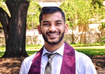 Texas A&M University Posse alumnus Ammar Haque.