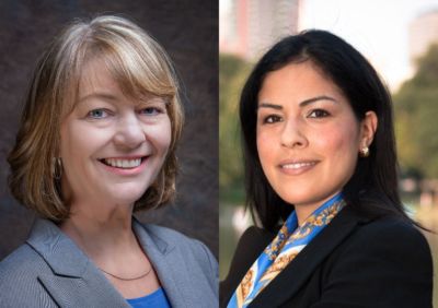 Melissa Cruz and Rosa Velasquez.