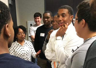 Posse Scholars at Deloitte in New Orleans.