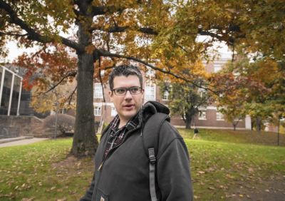 Dennis White, a Scholar in the Posse Veterans Program at Wesleyan University.