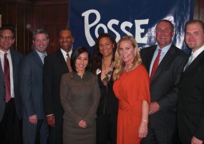 Eric Schiffer, Posse Los Angeles Advisory Board member; Matt Fasciano, Posse’s chief operating officer; Eric Moore, Cassidy Turley managing director; Suzanne Lee, Cassidy Turley managing director; Tamara Craver, Posse Los Angeles director; Barbara Larsen and Jonathan Larsen, Posse Los Angeles Advisory Board member; and Jared Smits, Cassidy Turley vice president.