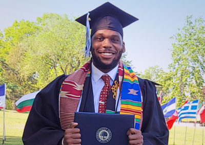 Connecticut College Posse alumnus Emmanuel Williamson.