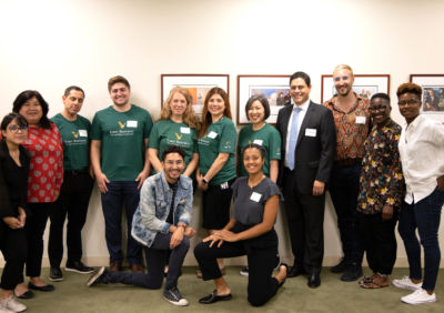 First Republic volunteers with Posse staff in Los Angeles.