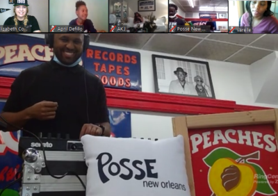 The Posse New Orleans "Virtual Happy Hour" for GiveNOLA Day.