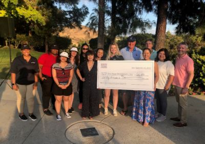 Posse Los Angeles supporters at the 2019 Golf Outing.