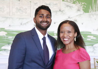 Vanderbilt Alum Vanessa Egerton and Ben Jacob Thumpayil.