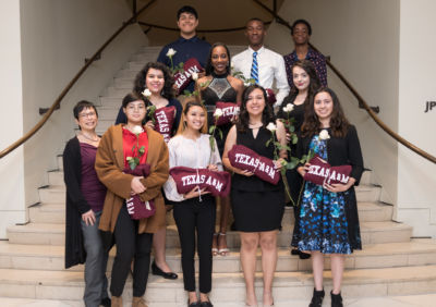 New Posse Scholars at the Houston Awards Ceremony.