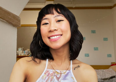 Wellesley College Posse alumna Izabelle Fernandez.